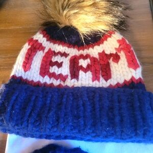 TEAM USA, STIK, hat and mittens, with tags. 100% Merino Wool